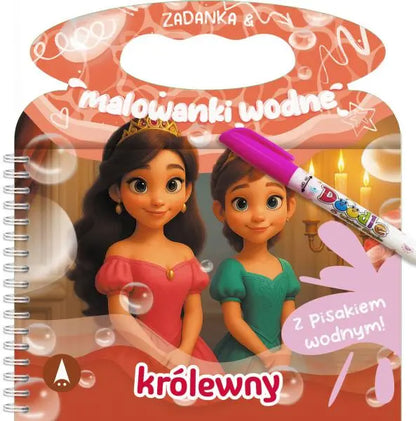 Zadanka i malowanki wodne. Królewny