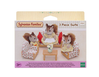Sylvanian trójelementowy zestaw wypoczynkowy