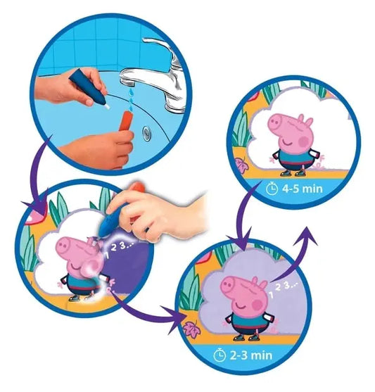 Puzzle 15 water magic peppa pig
