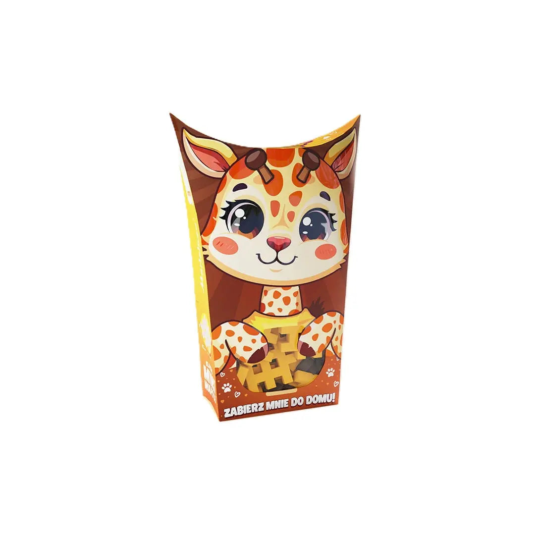 Klocki wafle mini pocket pets żyrafa