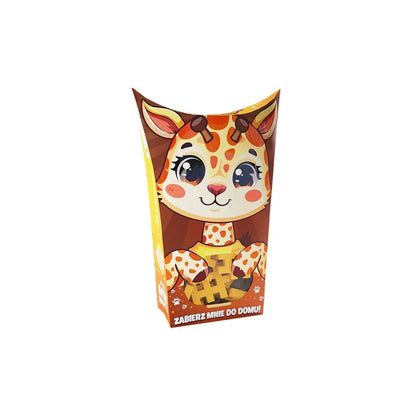 Klocki wafle mini pocket pets żyrafa
