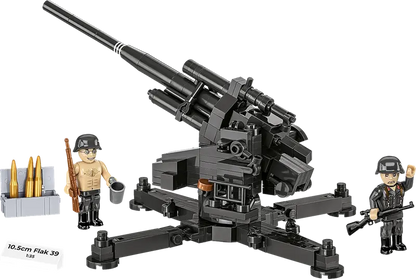 Klocki WWII - 10,5 cm Flak 39, 339 kl.