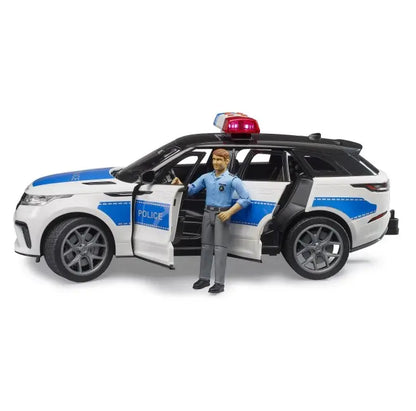 Range Rover Velar policyjny z figurką policjanta