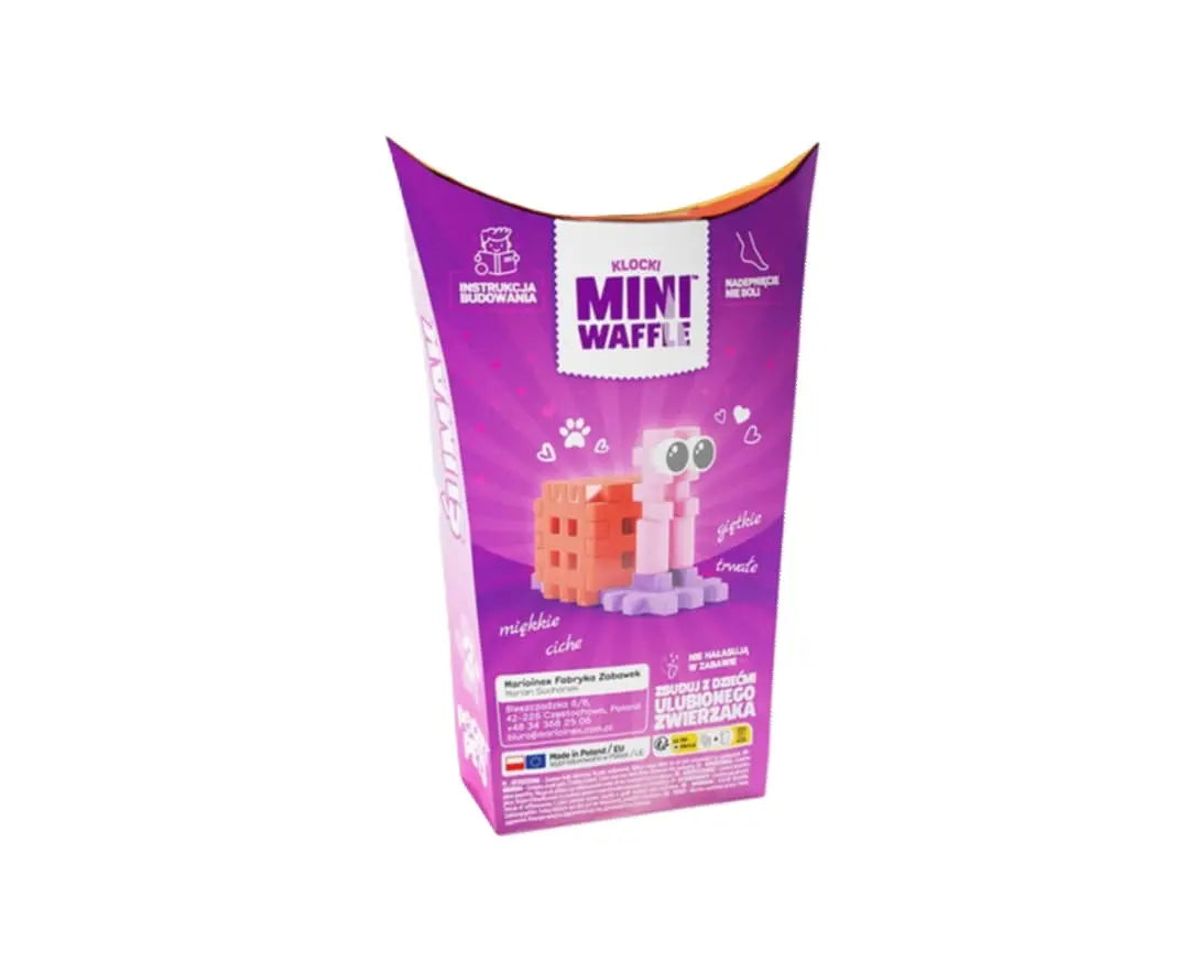 Klocki wafle mini pocket pets ślimak