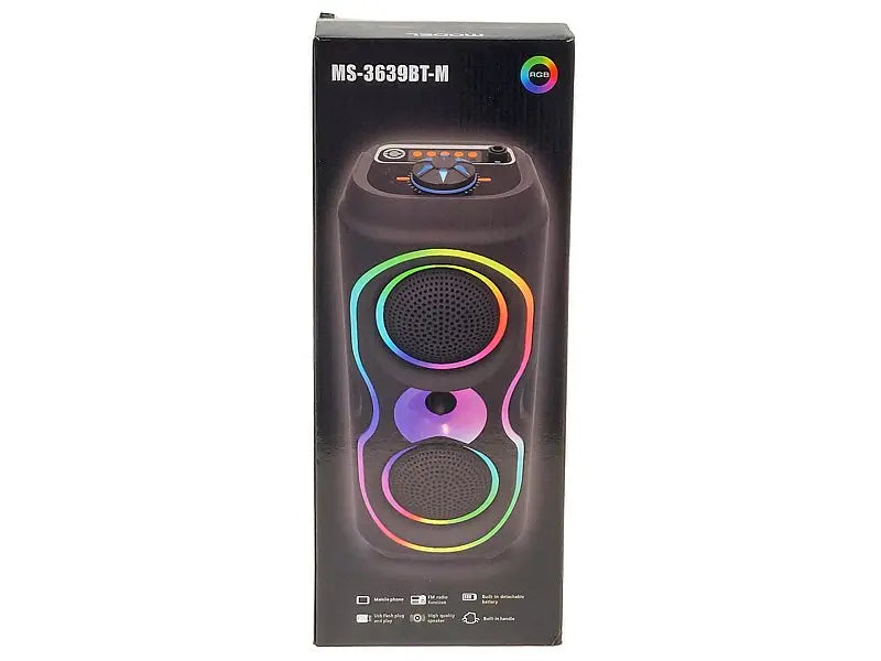 Głośnik Bluetooth, USB, radio