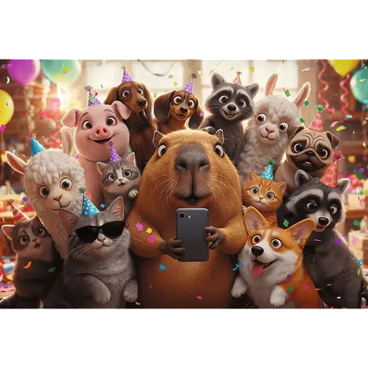 PUZZLE 160 Słodkie selfie 15444