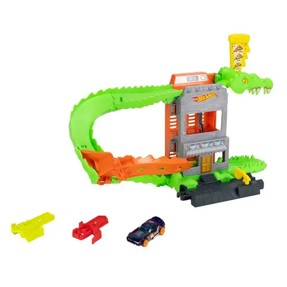 Hot Wheels Krokodyl - atak na pizzerię zestaw