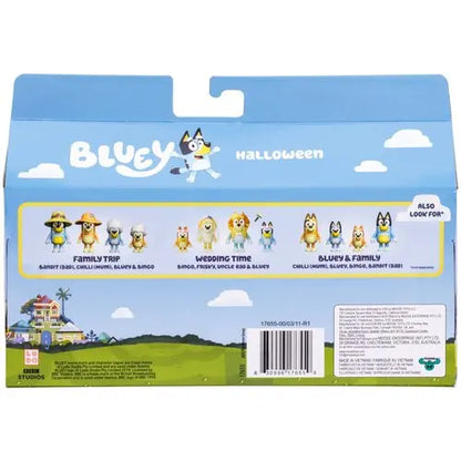 Zestaw figurek bluey bal przebierańców