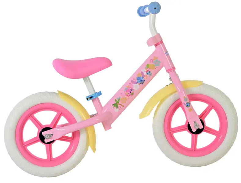 Rowerek 12 cali biegowy Stitch róż