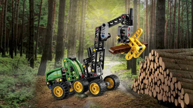 Lego Technic - Harwester kołowy John Deere 1470H
