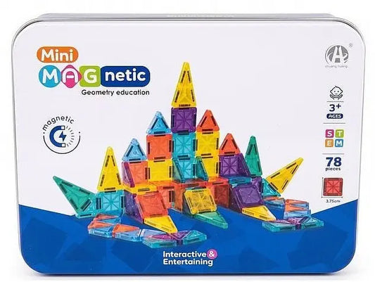 Klocki magnetyczne mini 78el