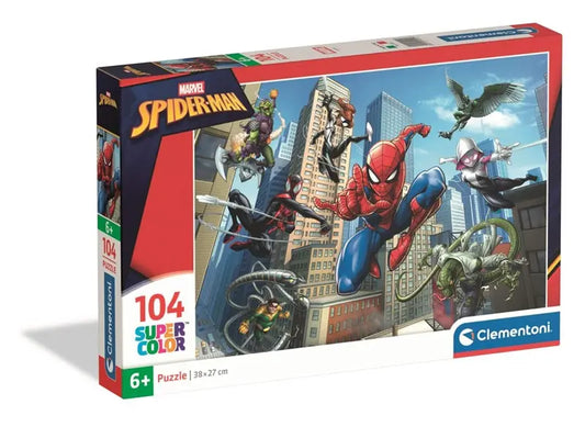 Puzzle 104 SuperKolor Spider-Man