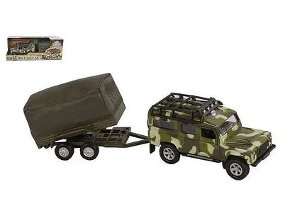 Land Rover wojskowy z przyczepą 520027 07823