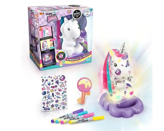 Świecące dekorożce jednorożec diy deluxe