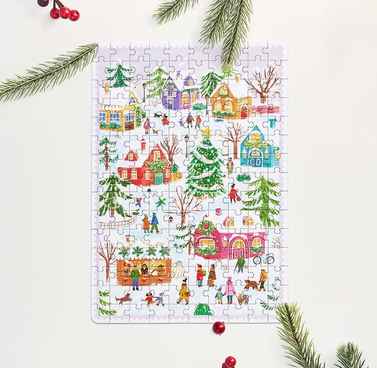 Puzzlove Zimowe spotkania puzzle 150 elementow