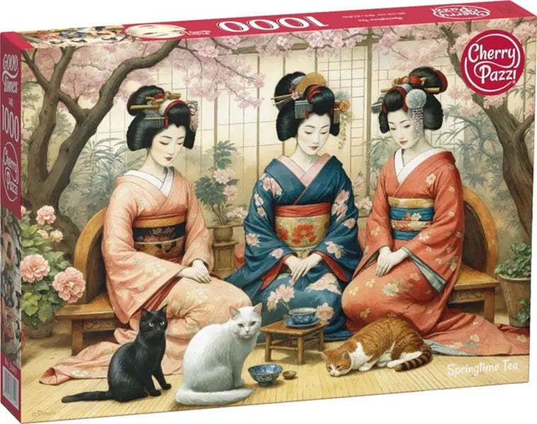 Puzzle 1000 Cherrypazzi Springtime Tea