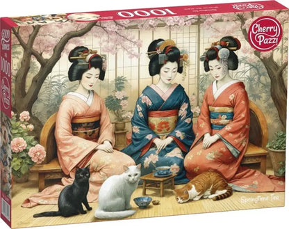 Puzzle 1000 Cherrypazzi Springtime Tea