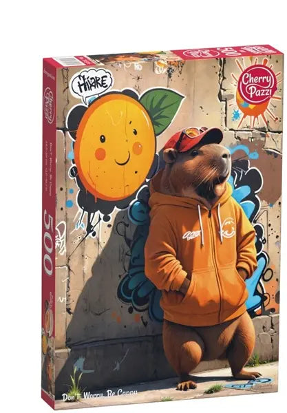 Puzzle 500 el. Cherry Pazzi - Dont Worry Be Cappy