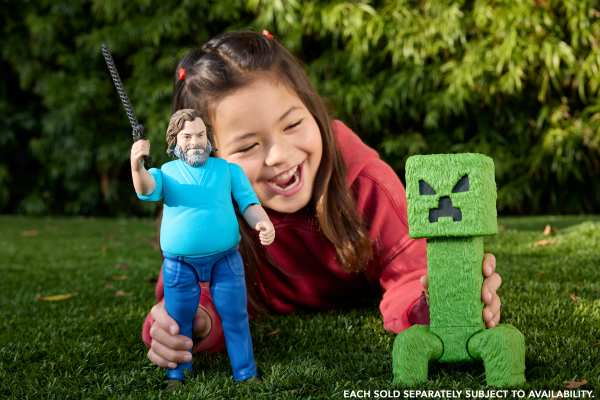 Minecraft - figurka filmowa Steve 30cm