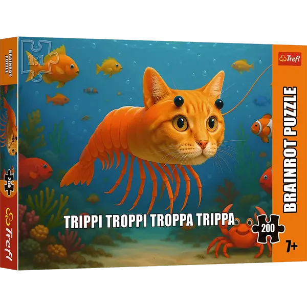 Puzzle 200 el. BrainRots, Trippi Troppi Troppa Trippa