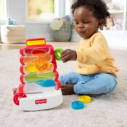 Fisher-Price, piramidka z wędrującymi krążkami