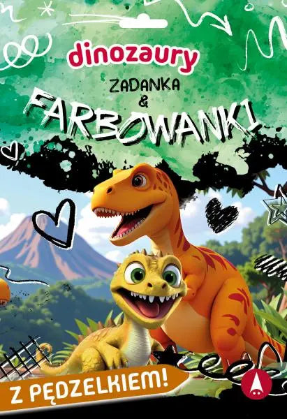 Dinozaury. Zadanka i farbowanki