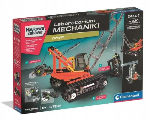 Laboratorium Mechaniki Dźwig gąsienicowy