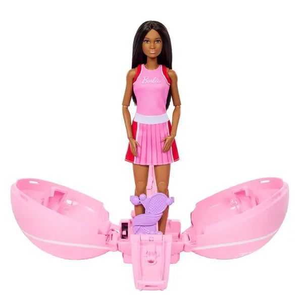 Barbie lalka Tenisistka wyskakująca z piłki