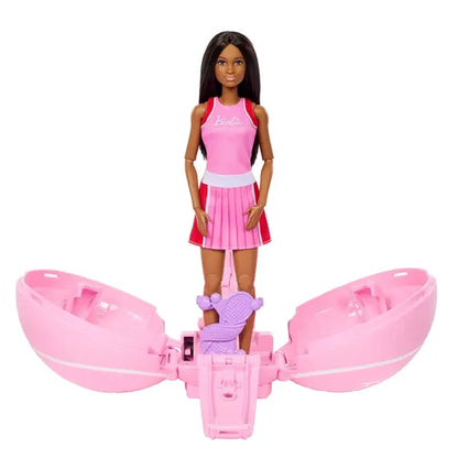 Barbie lalka Tenisistka wyskakująca z piłki