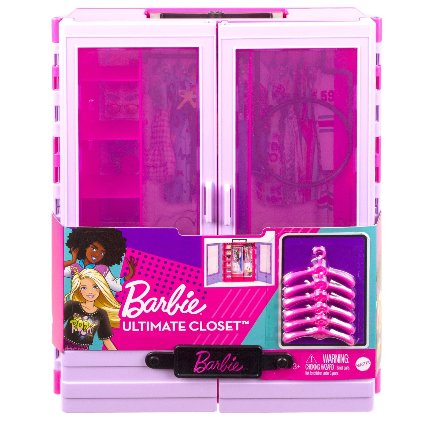 Barbie szafa barbie z wieszakami
