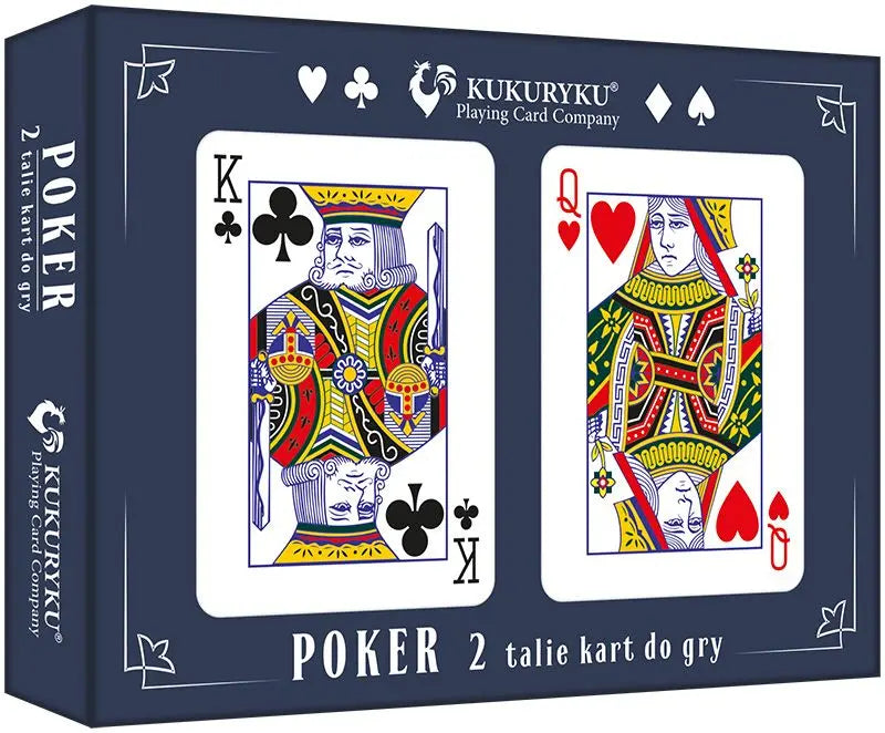 Karty pokerowe zestaw