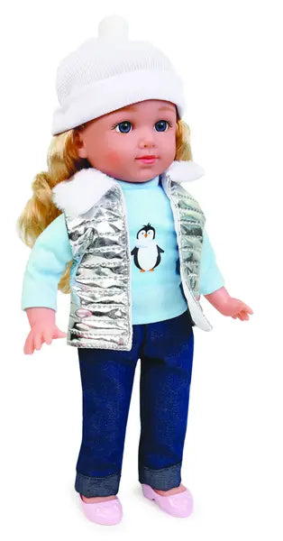 Natalia - Lalka 36cm w srebrnej kamizelce