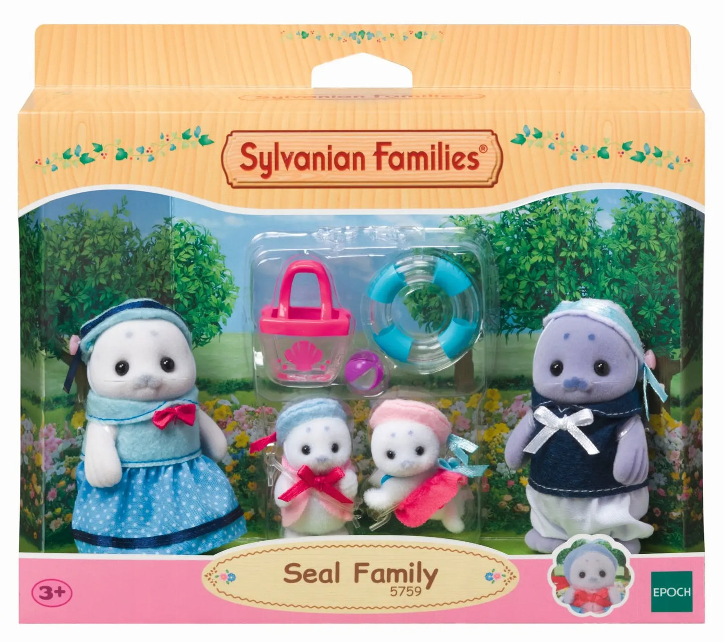 Sylvanian Families Rodzina fok