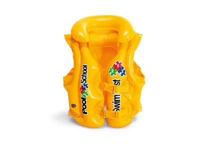 Kamizelka do pływania żółta 50X47 58660 56607