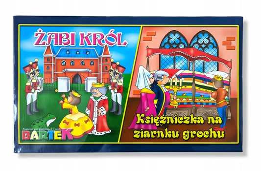 Dwie gry - Żabi król/Księżniczka na ziarnku