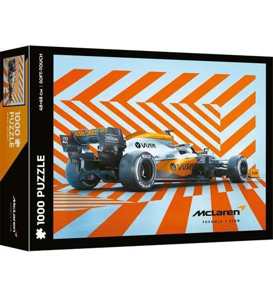 Puzzle 1000 el. soft touch, F1 McLaren, Gulf Livery