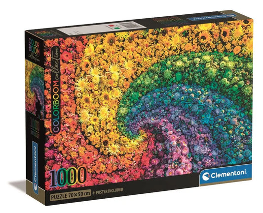 Clementoni puzzle 1000 elementów Compact Colorboom Collection