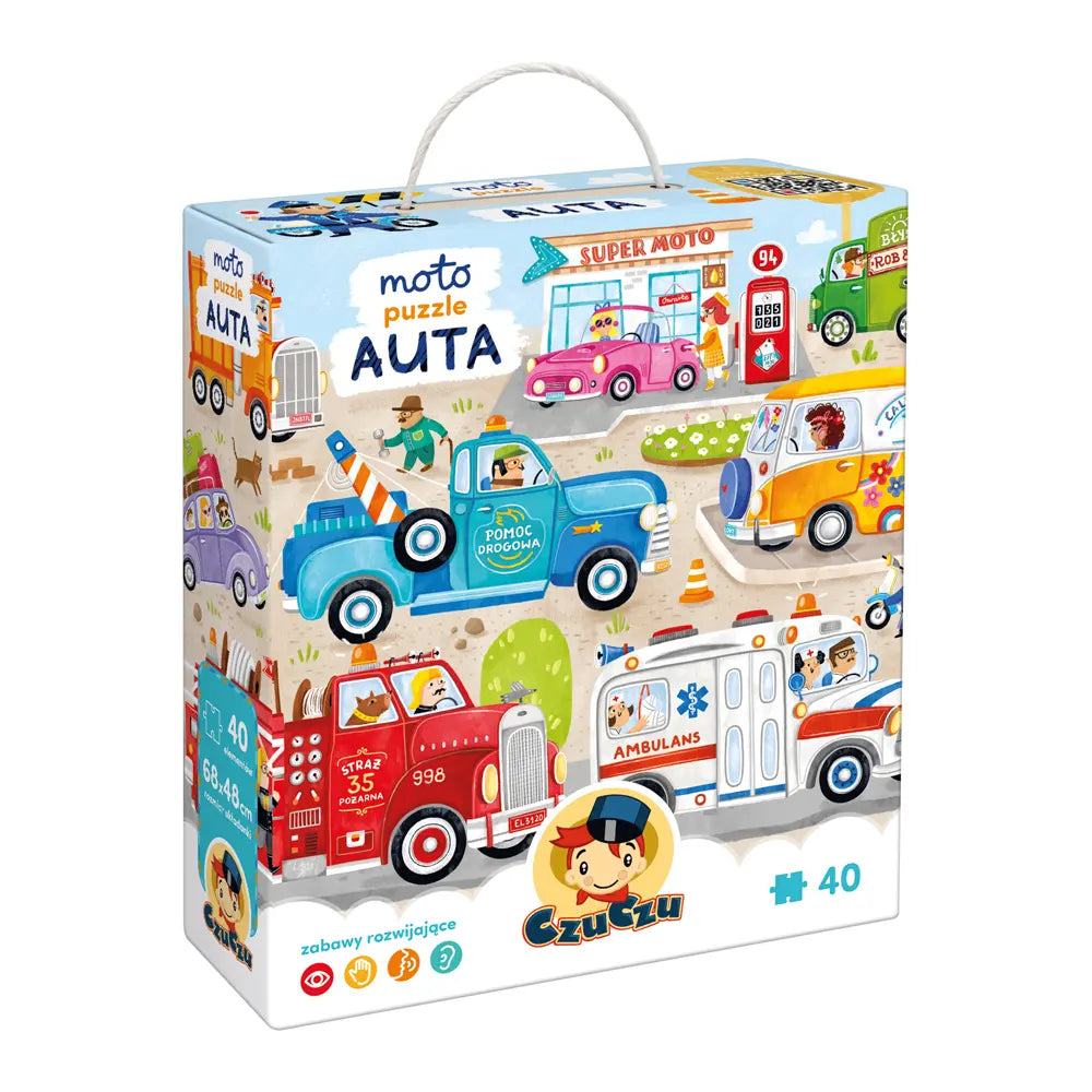 CzuCzu Moto puzzle Auta 92283