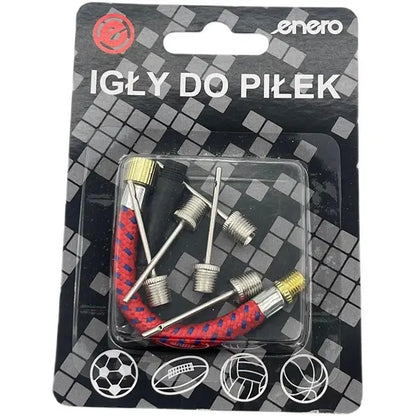 Igły 5 szt. + wężyk do pompowania piłek