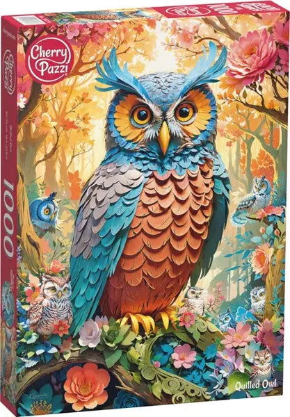 Puzzle 1000 Cherrypazzi Quilled owl