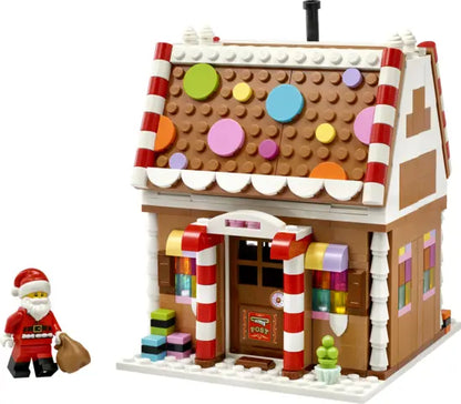 Lego Iconic - Świąteczna chatka z piernika