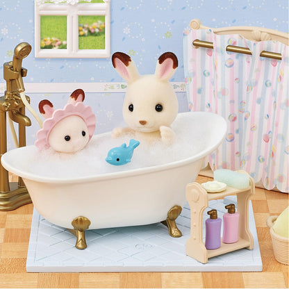 Sylvanian families łazienka-wanna i prysznic