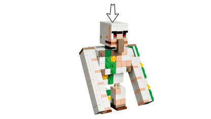 Lego Minecraft - Atak kurzego jeźdźca na pustyni