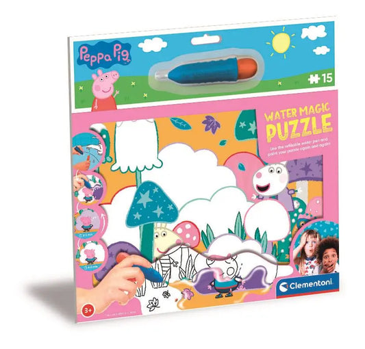 Puzzle 15 water magic peppa pig