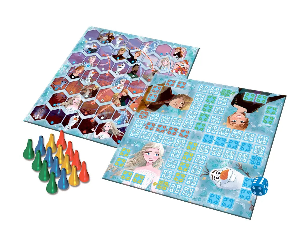 GRA 2w1 Chińczyk / Węże i drabiny Frozen 2
