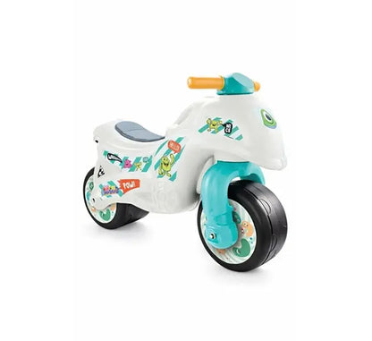 Motor jeździk biało-zielony
