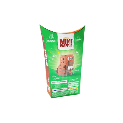 Klocki wafle mini pocket pets bóbr
