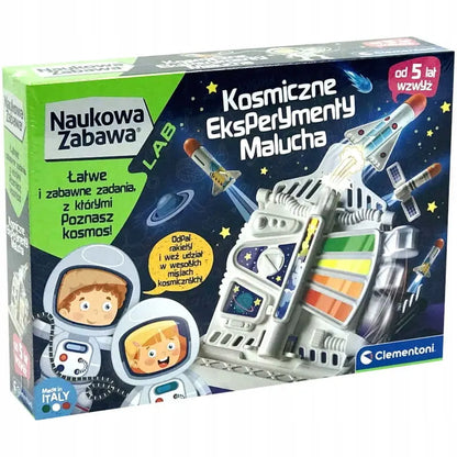 Naukowa zabawa kosmiczne eksperymenty malucha