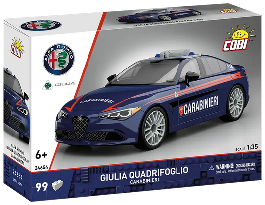 Klocki - Alfa Romeo Giulia Quadrifoglio Carabinieri, 99kl