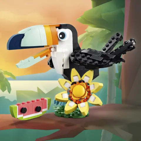 Lego Creator 3w1- Dzikie zwierzęta: Tropikalny tukan